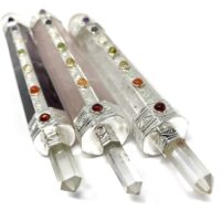 Crystal Chakra Stone Wand (Assorted)