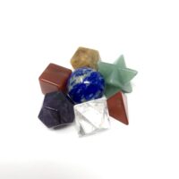 Chakra Sacred Geometry Platonic Set
