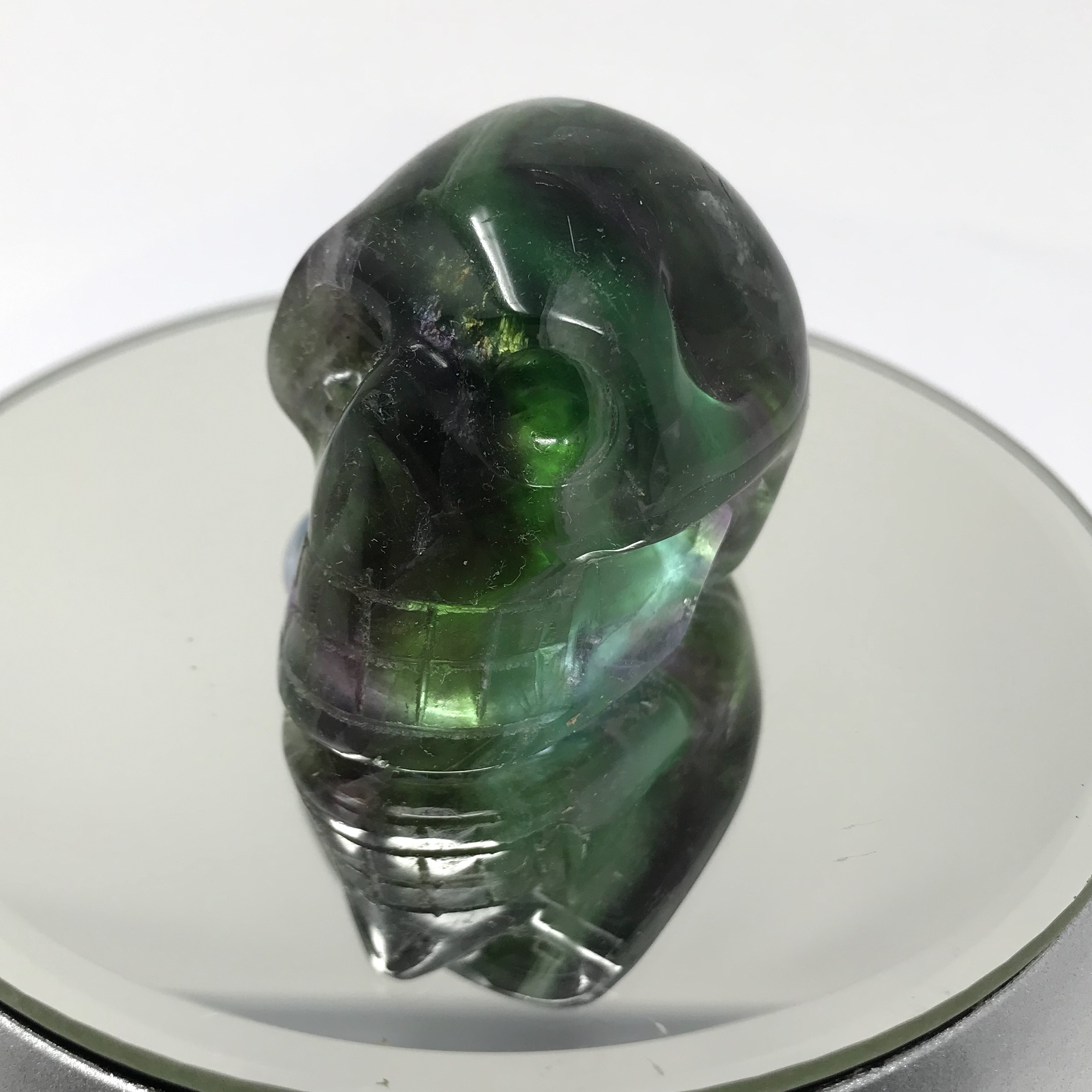 Fluorite Skull