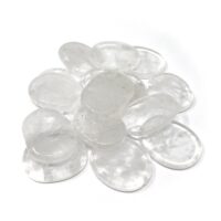 Clear Quartz Flat Stone