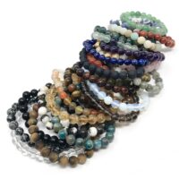 Assorted Gemstone Bead Bracelet