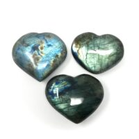 Labradorite Heart