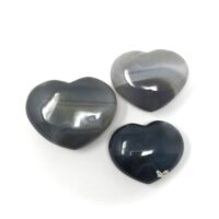 Blue Agate Heart Heart