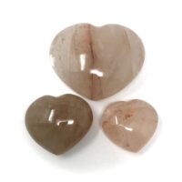 Red Hematoid Quartz Heart