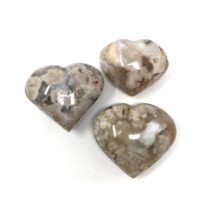 Flower Agate Heart