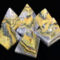 Bumblebee Jasper Pyramid