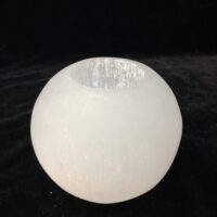 Selenite Tealight - Smooth Sphere