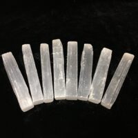 Selenite Rough Stick 10cm
