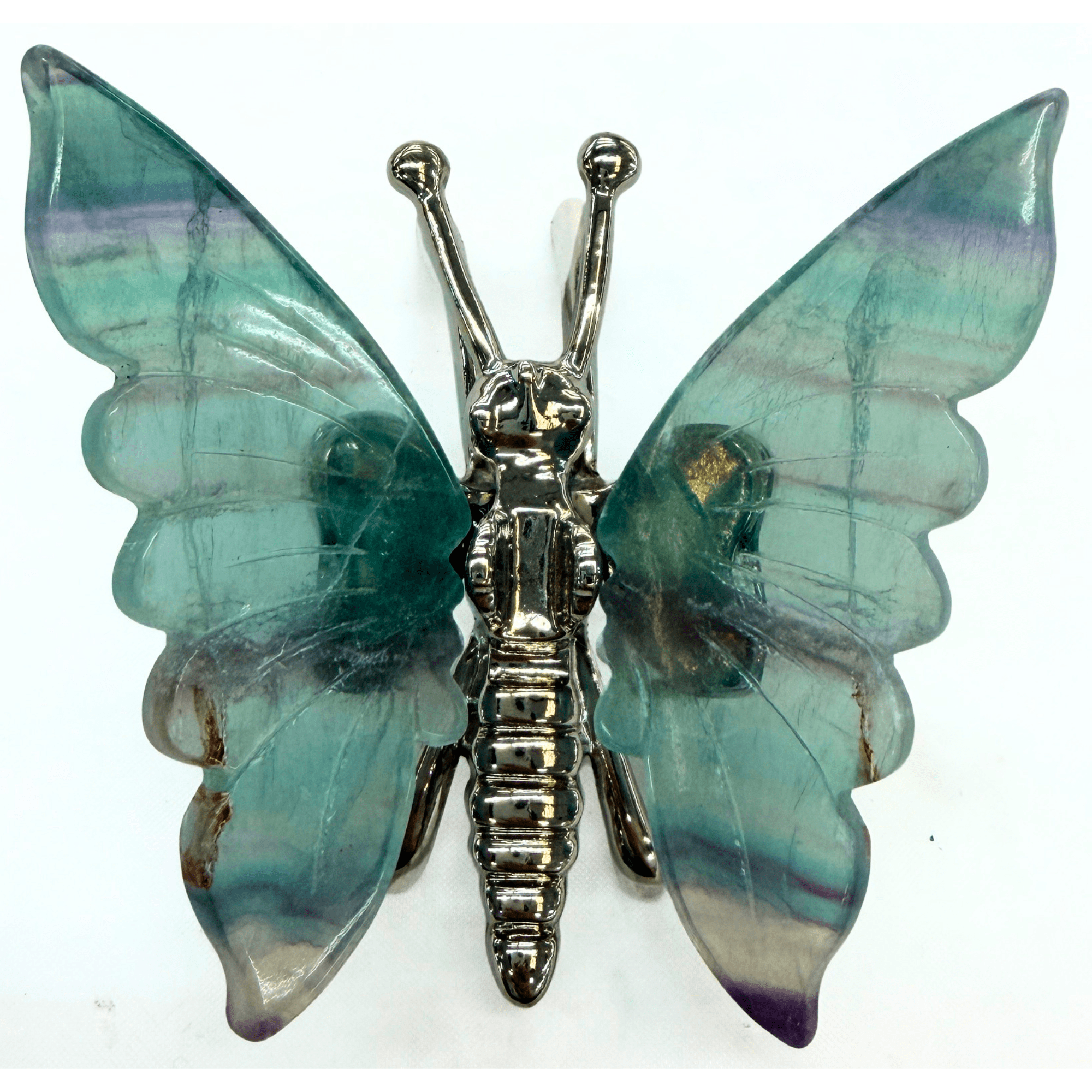 Fluorite Butterfly Metal Frame - Image 2