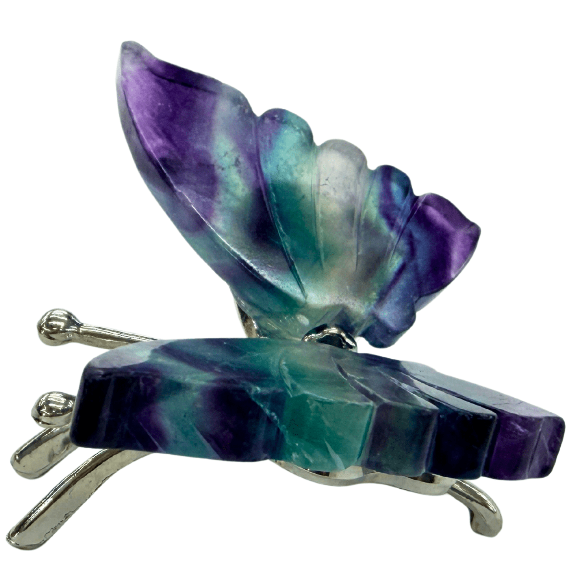 Fluorite Butterfly Metal Frame - Image 3